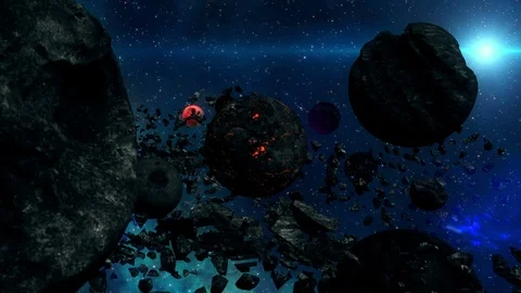 Fantasy Space Stock-Footage 123291059