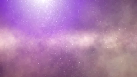 Fantasy space nebula light with abtract glitter stars background Stock Footage 323963669