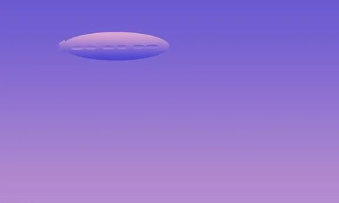 Fantasy spaceship outer space landscape Stock-Illustration