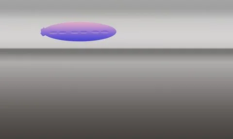 Fantasy spaceship outer space scene Stock Illustration