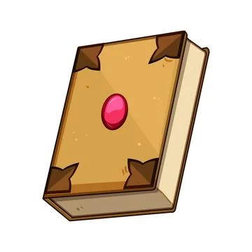 Fantasy spellbook illustration for magic concept Stock-Illustration