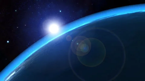 Fantasy sunrise Stock Footage 958328