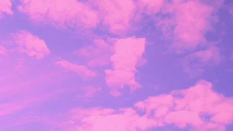 Fantasy sunset airplane window view blue lilac sky bright piink clouds sun aeria Stock Footage 333188572