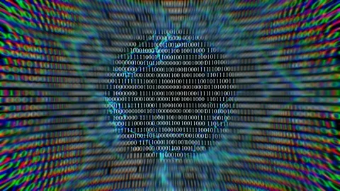 Fantasy Technology Loop Animation Plexus Stock Footage 124973254