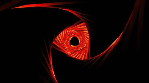 Fantasy tunnel with fractal elements. Digital technology background Fantas... Stock Photos