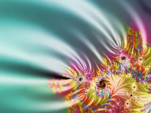 Fantasy-wallpaper Stock Illustration