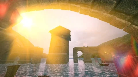 Fantasy world Stockbeeldmateriaal 204138644