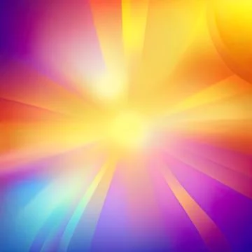 Fantasy Y2K gradient blur Purple -yellow background Stock Illustration