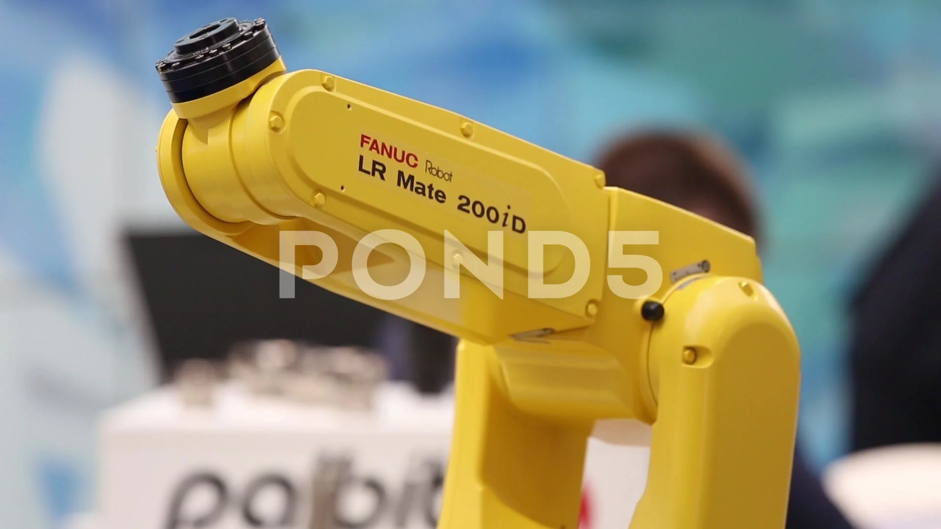 Fanuc Robot LR Mate 200iD arm dancing Stock Video Pond5