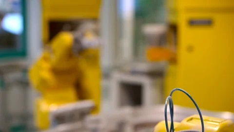 Fanuc Robot LR Mate Stock Footage 91987019