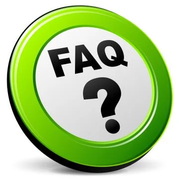 Faq 3d icon イラスト素材