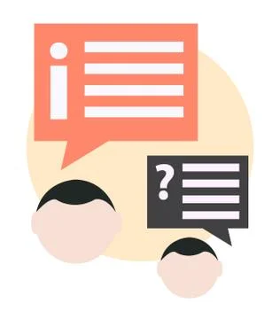 FAQ business concept Stock Illustration