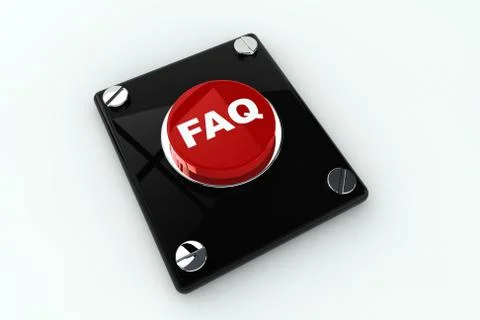 Faq button Stock Illustration