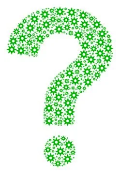 FAQ Composition of New Star Icons Illustrazione stock