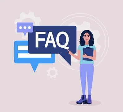 FAQ concept Stock Illustration