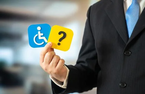 FAQ on disability status. List of documents and rules for applying for disabi 写真素材