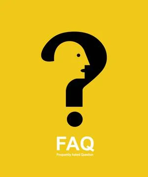 Faq, frequently asked question. Stock Illustration