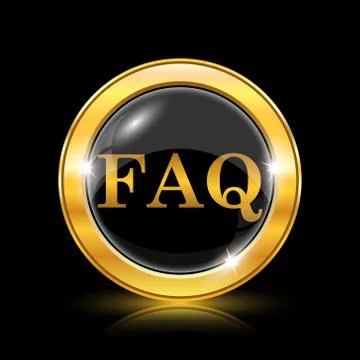 Faq icon Stock Illustration
