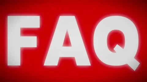 FAQ icon. Looping. Stock Footage 59977348