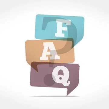 FAQ Stock Illustration