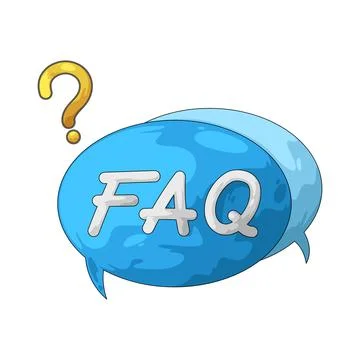 FAQ illustration Stock Illustration