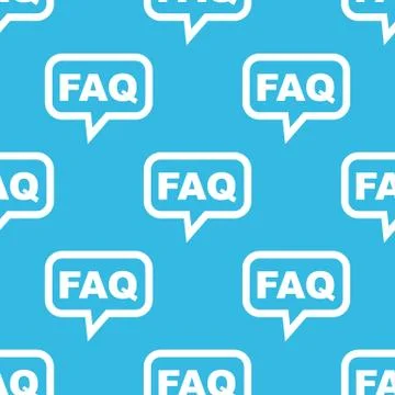 FAQ message pattern Stock Illustration