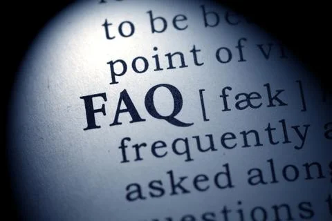 FAQ Stock Photos
