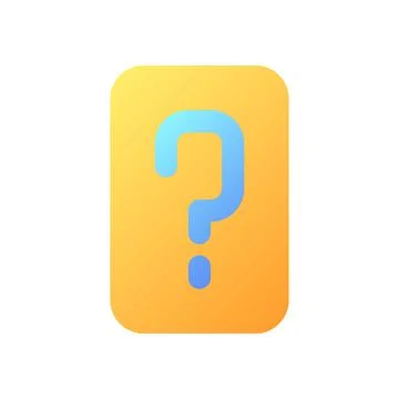 FAQ pixel perfect flat gradient color ui icon イラスト素材