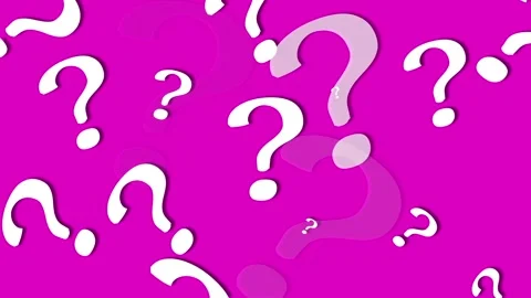 FAQ Question Mark Particle Motion Curiosity Research Concept Stock Footage 325358656