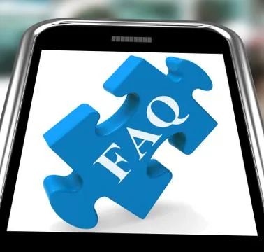 Faq smartphone means website solutions help and information Иллюстрация