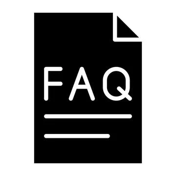 Faq Vector Icon Design Illustration Illustrazione stock