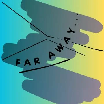 Far away Stock Illustration