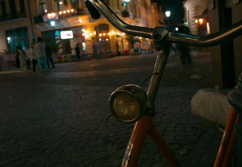 Far bicicleta noapte Stock Photos