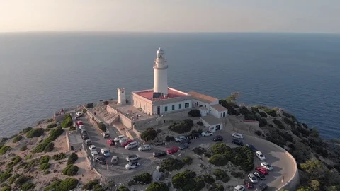 Far de Formentor Video stock 103732326