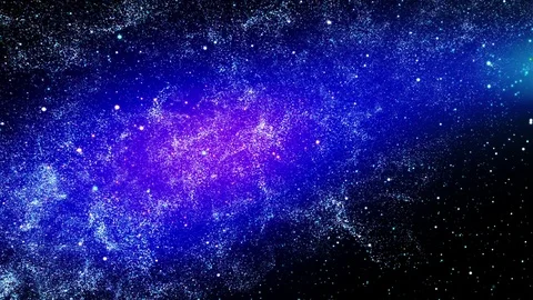 Far galaxy Stock Footage 79409247