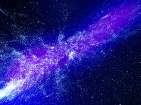 Far galaxy Stock Footage 79409488