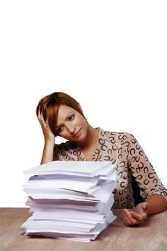 Far to much work Foto stock