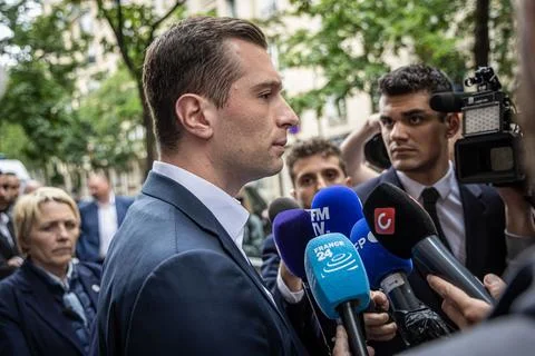 Far-right defeated in the second round of the French legislative elections, Pari Stock-Fotos