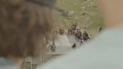 Far From Stage Stock Footage 165901664