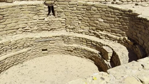 Far View  ruins in in Mesa Verde National Park, Colorado Stock Footage 318895192