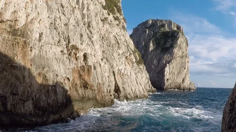 Faraglioni di Capri Stock Footage 106400549