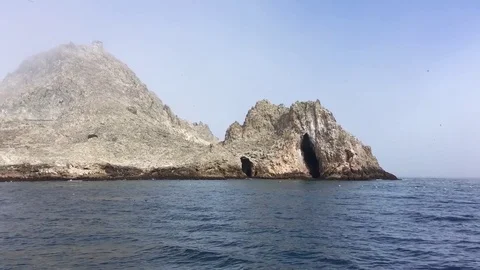 The Farallon Islands Caves Stock-Footage 78996860