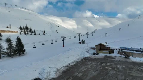 Faraya Mountains Stock Footage 280033536