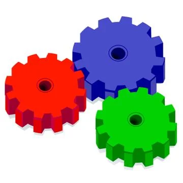 Farbräder Stock Photos