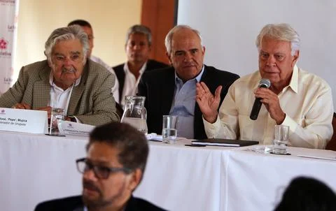 FARC and Colombia work on the implementation of the peace agreement, Cali - 30 M Stock Photos