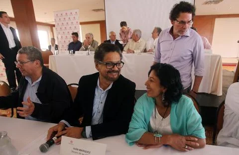 FARC and Colombia work on the implementation of the peace agreement, Cali - 30 M Stock Photos