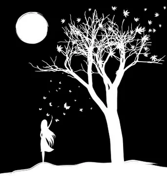 Farewell to dream Stock Illustration