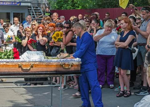 Farewell to murdered Stock Photos
