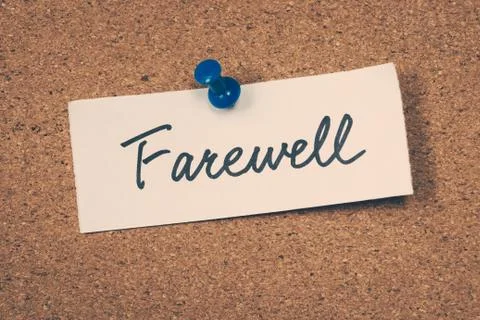 Farewell Stock Photos