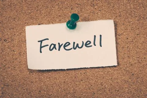 Farewell Stock Photos